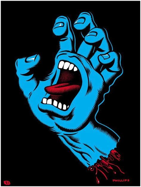 Santa Cruz Screaming Hand Logo - LogoDix