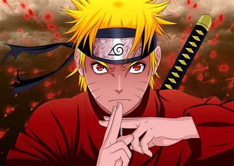 Naruto Nine Tails Sage Mode Wallpapers - Wallpaper Cave - DaftSex HD