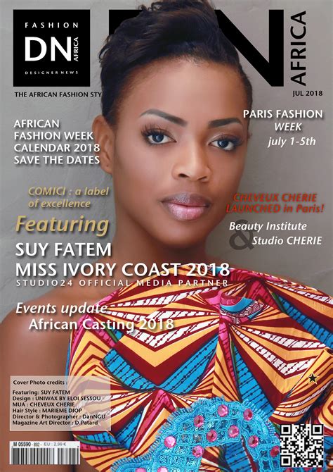 African Fashion Magazine covers 2017-18 | DN AFRICA Magazine