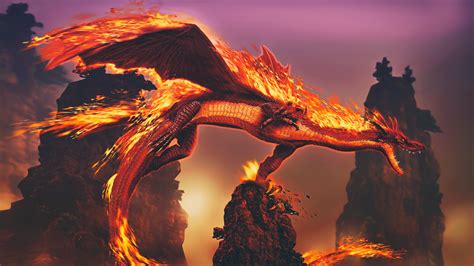 Fire Dragon Wallpaper,HD Artist Wallpapers,4k Wallpapers,Images ...