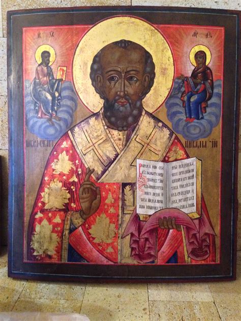 Orthodox icons, Saint nicholas, Painting