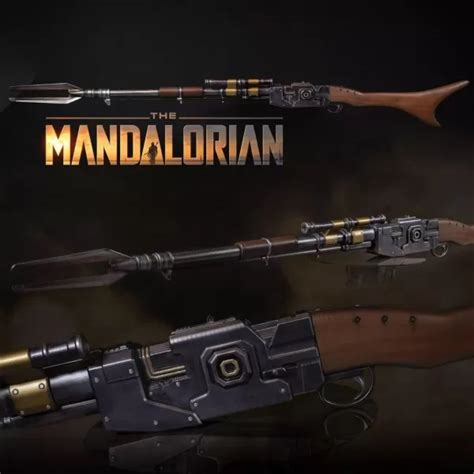 Mandalorian Rifle 3D Printed Replica 3D Printing Model - Threeding