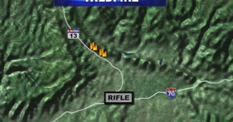 Wildfire Season Hanging On In Western Colorado - CBS Colorado