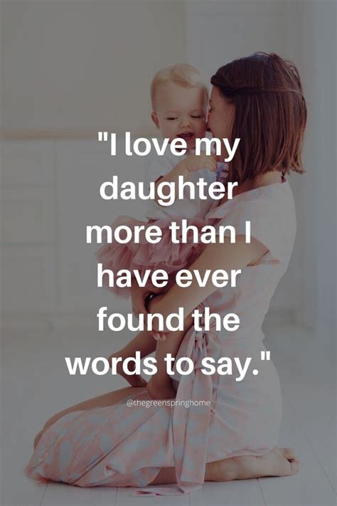 Quotes About Love To Daughter - Onida Babbette