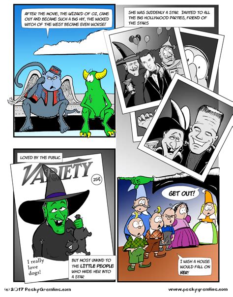 Pesky Gremlins Comic 224 – In the Limelight | Gremlins, Comics, Comic ...