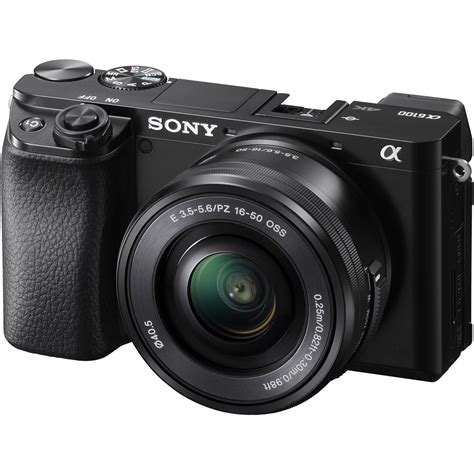 Sony Alpha a6100 Mirrorless Digital Camera with 16-50mm Lenses - Ace Photo