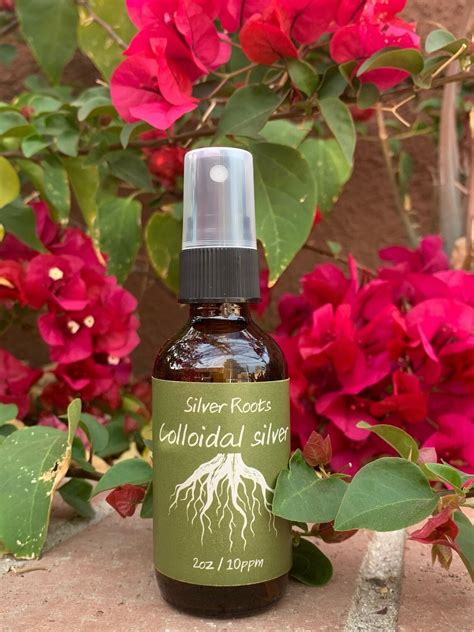 Colloidal silver spray | Etsy