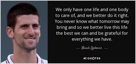 TOP 25 QUOTES BY NOVAK DJOKOVIC (of 104) | A-Z Quotes