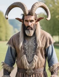 Goatman Costume. Face Swap. Insert Your Face ID:1375209