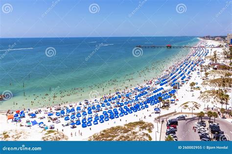 Clearwater Beach Aerial View Stock Image - Image of clear, landscapes ...