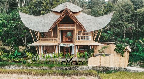 BAMBOO HOUSE BALI | Arsitektur, Dinding