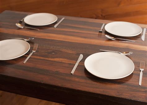 Free Stock Photo 8844 Four place settings on a dinner table ...
