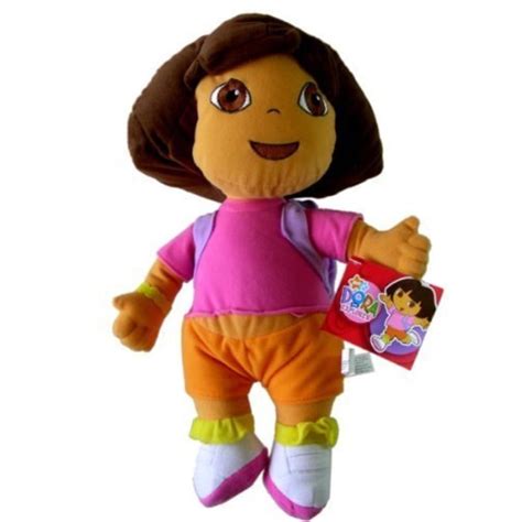 Nick Jr. Dora the Explorer Large Plush Doll - 13" Dora Plush - Walmart.com