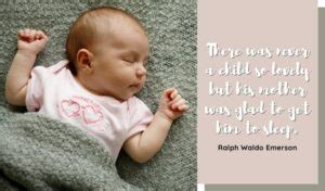 65 Sleeping Baby Quotes For Your Sweet Children