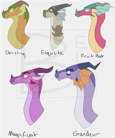 Rainwing Queen Designs by Bellasauruss on DeviantArt