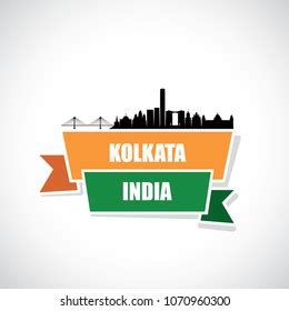 Kolkata Skyline India Vector Illustration Stock Vector (Royalty Free ...