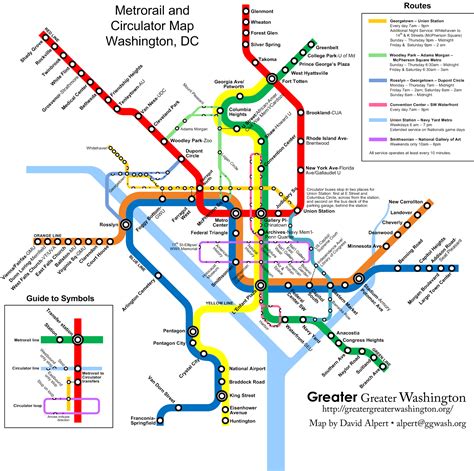 Washington Dc Metro Map Printable