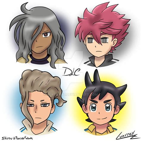 Inazuma Eleven Ares Characters: Part 2 by Luxrrayz on DeviantArt