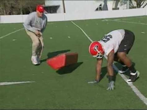 (3) Georgia Bulldogs - Defensive End Drills - YouTube | Youth football drills, Football workouts ...