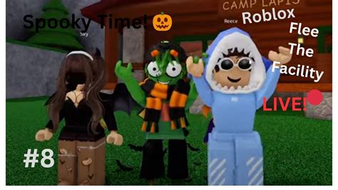 Spooky time! 🎃 Roblox Flee The Facility Livestream #8 - YouTube