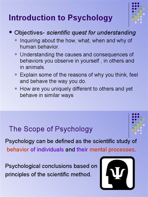 Introduction to Psychology | PDF | Psychology | Cognition