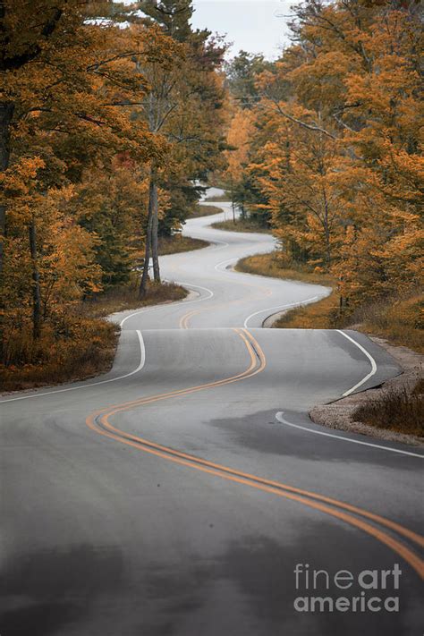 The Long Winding Road Photograph by Timothy Johnson - Pixels