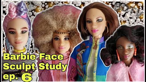 Ep. 6) Epic Barbie Facial Sculpt Study: Mbili (or Grace head mold ...