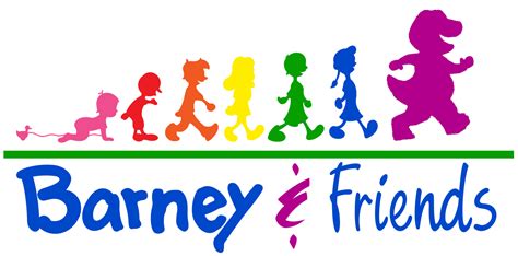 Barney and Friends Modern Logo by Joshuat1306 on DeviantArt