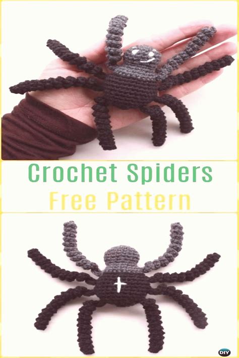 Crochet Spiders Free Pattern Crochet Halloween Amigurumi Free Patterns ...