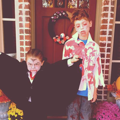 vampire and zombie costumes - Hugs, Kisses and Snot