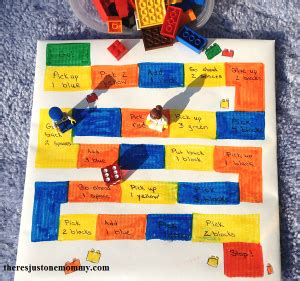 DIY Lego Board Game | There's Just One Mommy