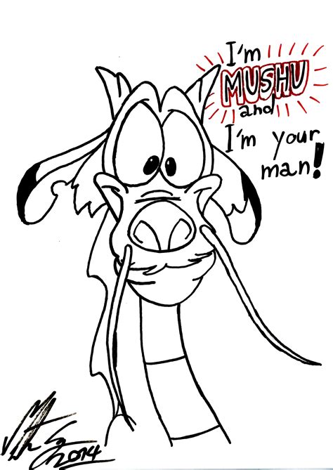 Disney - Mushu by MortenEng21 on DeviantArt