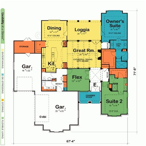 40++ Luxury house plans with two master suites ideas