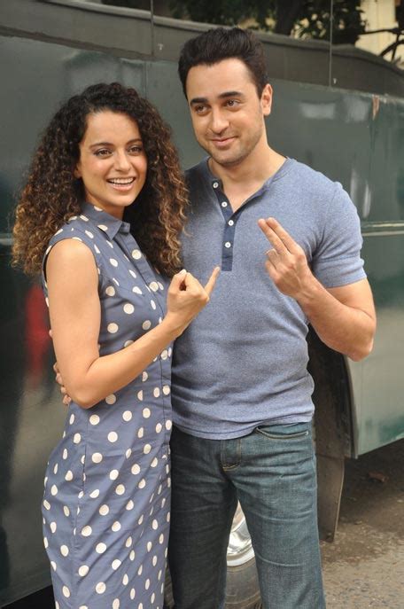 Imran Khan and Kangana promote 'Katti Batti' - Entertainment - Events - Emirates24|7