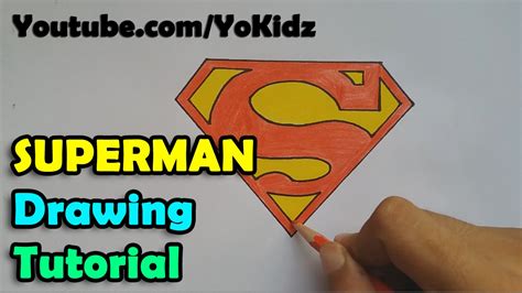 How To Draw Superman Logo