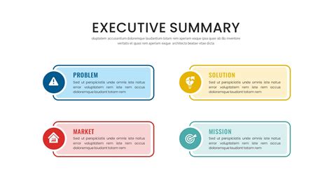 Business Executive Summary Slide Template - SlideKit