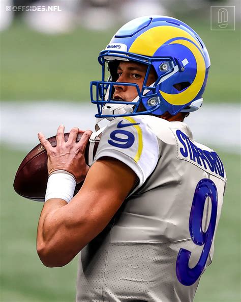 Matthew Stafford Rams Jersey Swap made by offsides.nfl on Instagram : r/LosAngelesRams