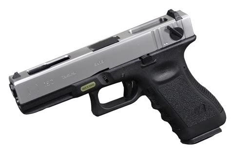 Pistola Airsoft WE Glock G18 Gen 3 GBB Metal e Polimero Preta / Prata - Calibre 6 mm - Mercado ...