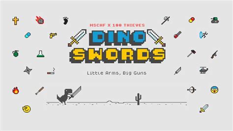 Dino Swords: Google's T-Rex Runner, Now with Weapons - KeenGamer