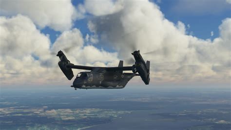 Miltech Simulations Announces MV-22B Osprey - FSElite