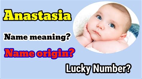 Anastasia Name Meaning Origin and Popularity - YouTube