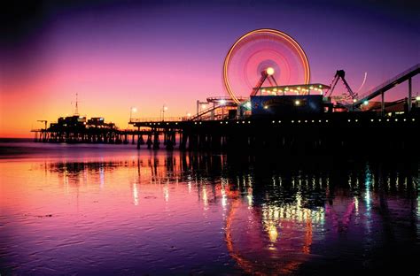 Santa Monica Sunset Wallpapers - Top Free Santa Monica Sunset ...