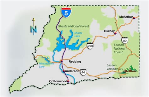 Shasta County Map - Shasta County Office of Education