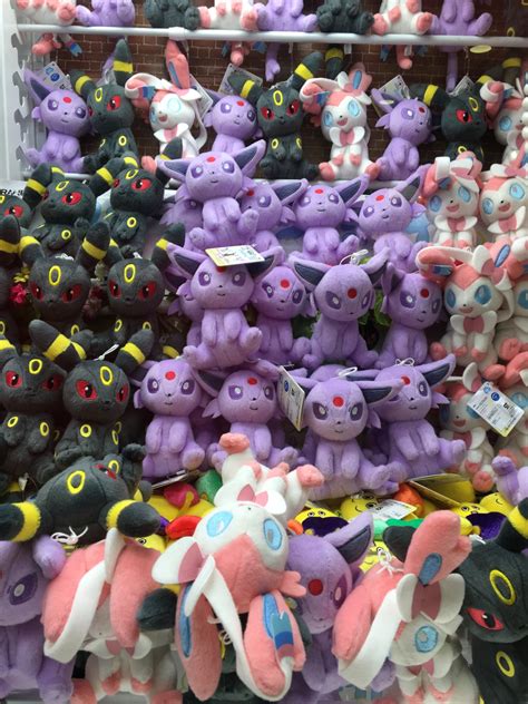 Umbreon, Espeon and Sylveon plushies! - ochazuke yokochou