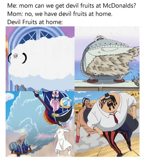 Being able to swim looking like a pretty good alternative : r/MemePiece