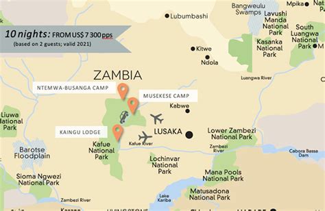 Kafue Exploration, 10 Nights Exploring Northern & Central Kafue | Zambia Safaris & Tours ...