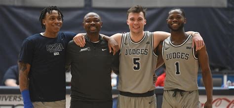 The Brandeis Judges Basketball splits senior day contests with the University of Chicago | The ...