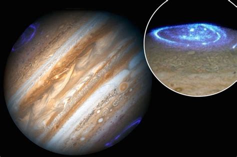 Spectacular 'Northern Lights of Jupiter' captured in latest space snaps from the Hubble Space ...