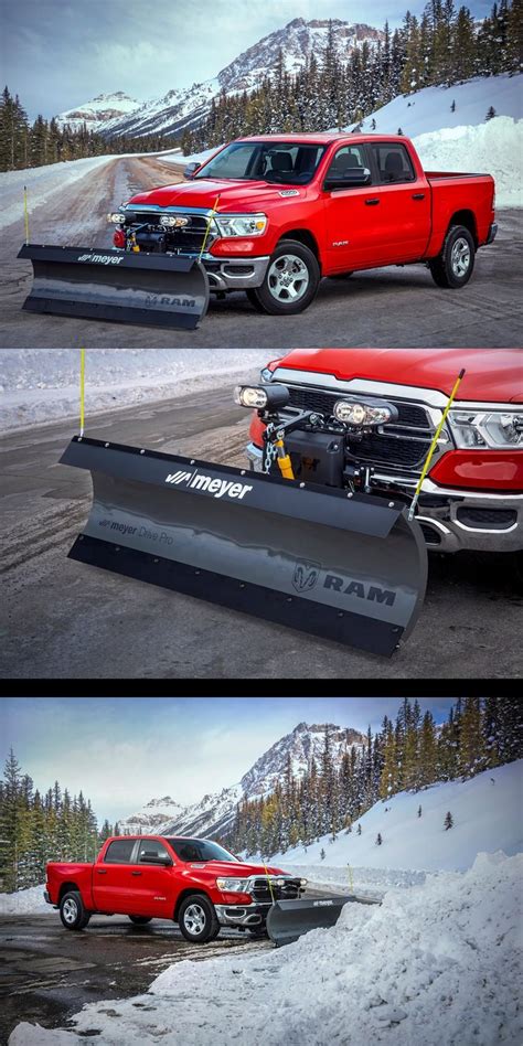 Ram 1500 Snow Plow Prep Is How You Defeat Snow. Winter can't always win. | Snow plow, Ram 1500 ...