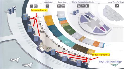 Incheon Airport Terminal 1 Pickup Location ⋆ Welcome-To-Korea.com